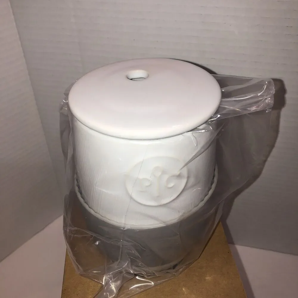 Pampered Chef Ceramic Egg Cooker #1529 NEW Never Used